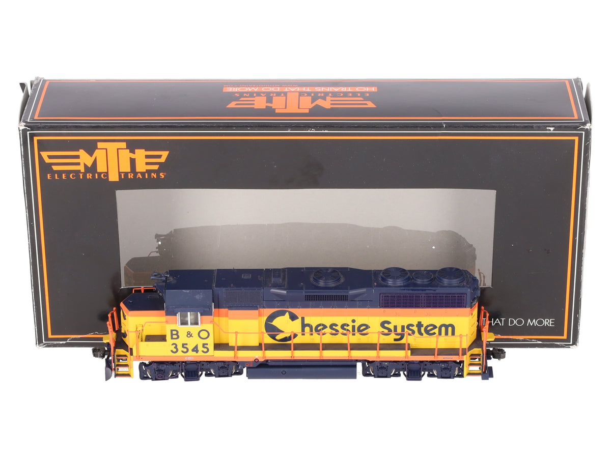 MTH 80-2230-1 HO Scale B&O Chessie Systen GP-35 Diesel #3545 w/ PS 3.0 LN/Box