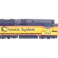 MTH 80-2230-1 HO Scale B&O Chessie Systen GP-35 Diesel #3545 w/ PS 3.0 LN/Box