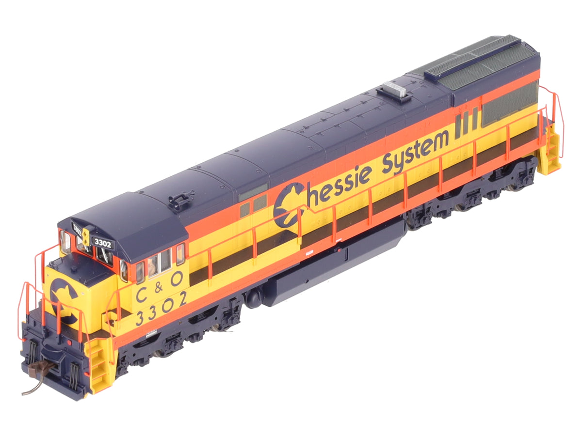 Atlas 10003922 HO Chessie System U30C Diesel Locomotive with DCC & Sound #3302 NIB