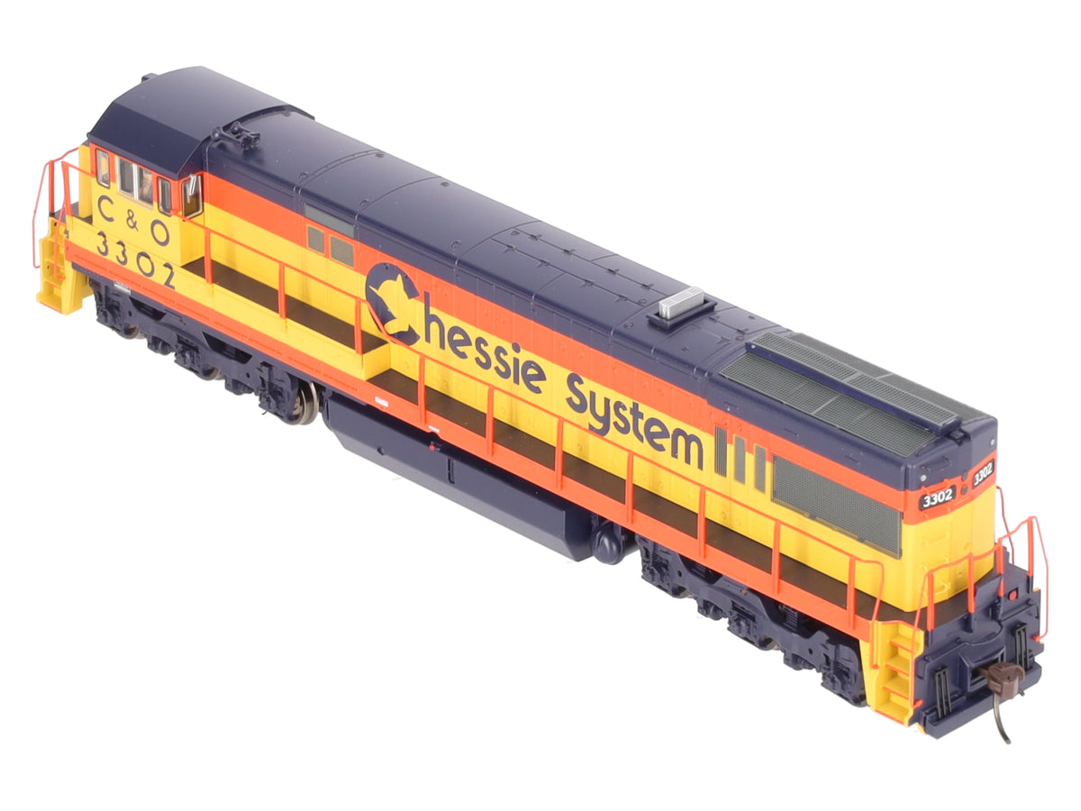 Atlas 10003922 HO Chessie System U30C Diesel Locomotive with DCC & Sound #3302 NIB