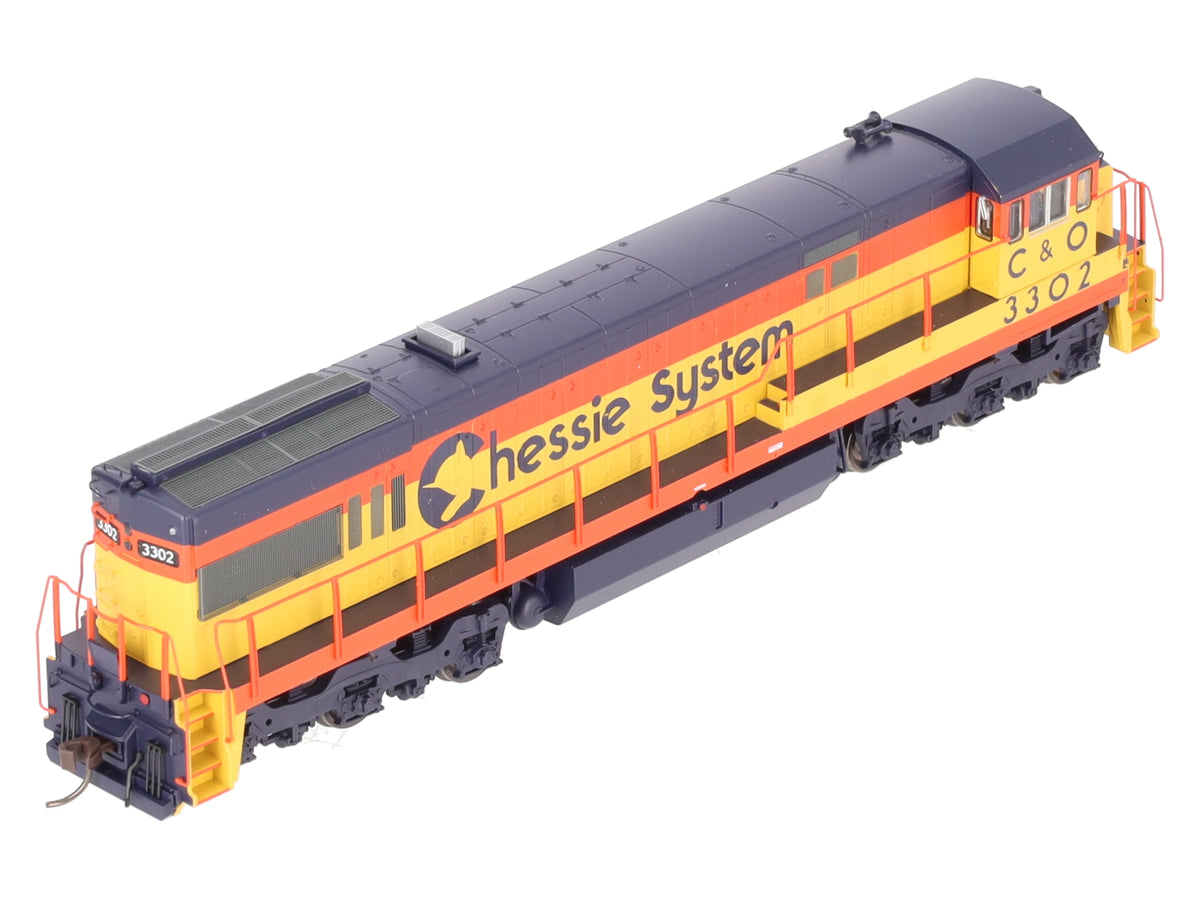 Atlas 10003922 HO Chessie System U30C Diesel Locomotive with DCC & Sound #3302 NIB