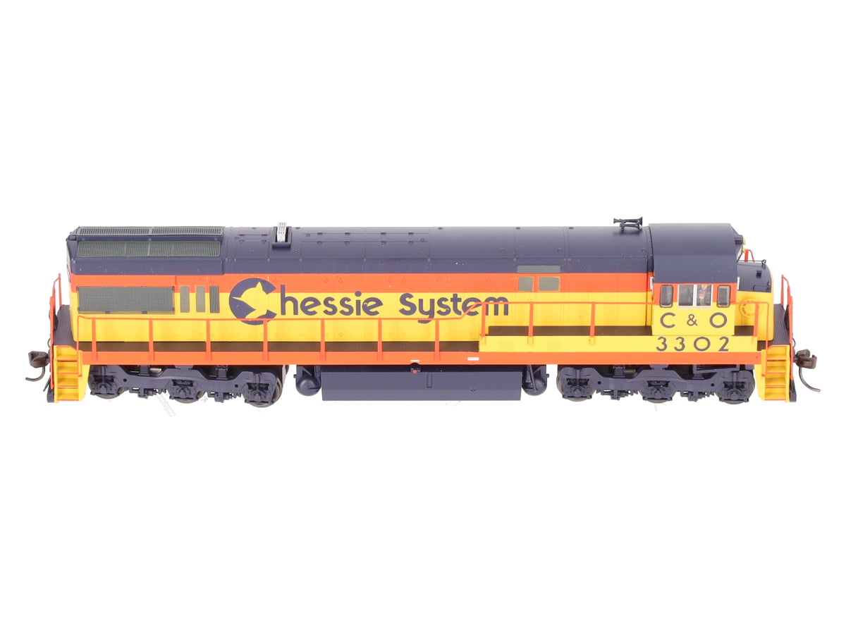 Atlas 10003922 HO Chessie System U30C Diesel Locomotive with DCC & Sound #3302 NIB