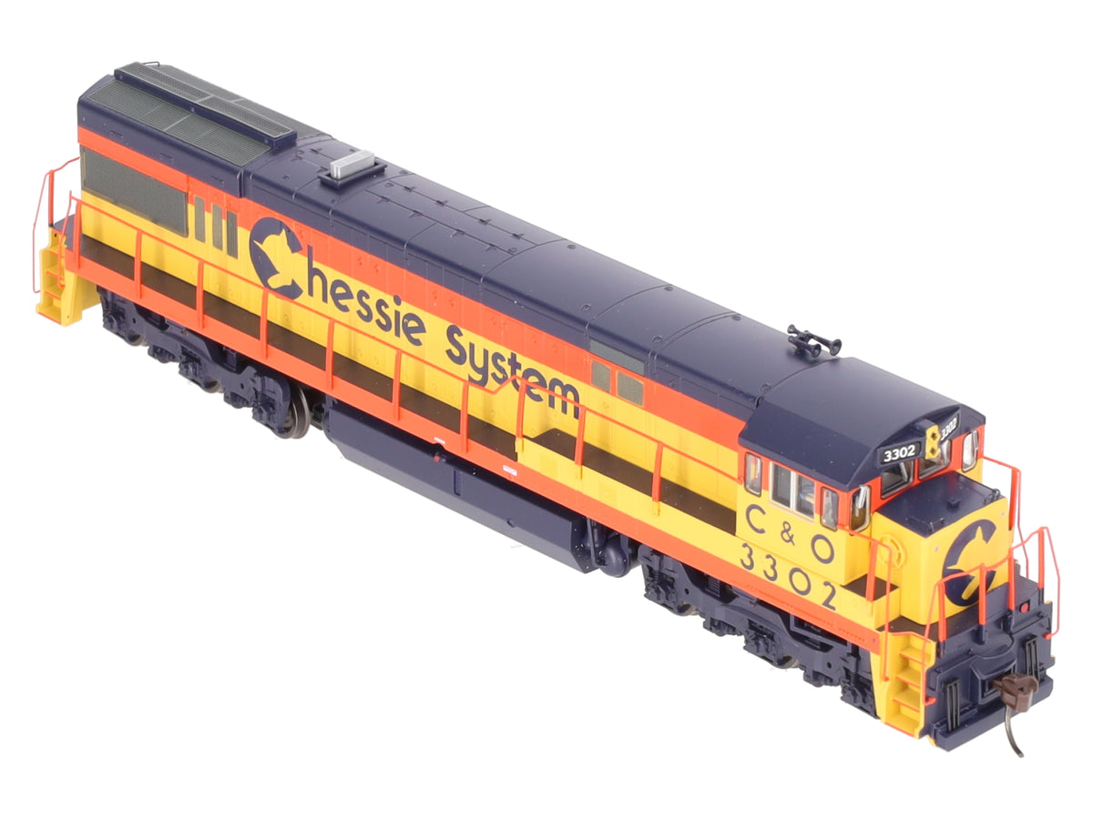 Atlas 10003922 HO Chessie System U30C Diesel Locomotive with DCC & Sound #3302 NIB