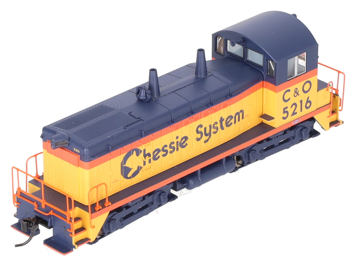 Broadway Limited 6742 HO C&O EMD SW7 Diesel Locomotive #5216 with Sound/DC/DCC LN/Box