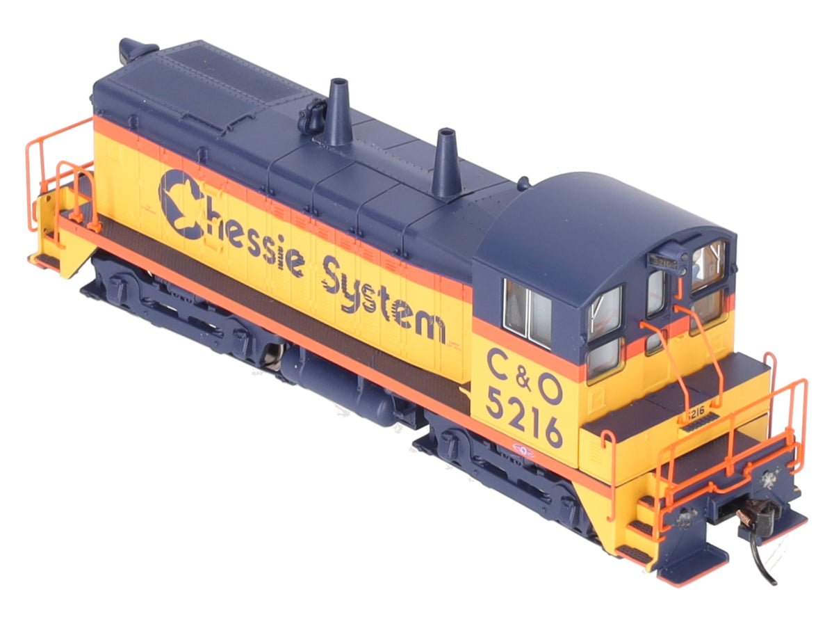 Broadway Limited 6742 HO C&O EMD SW7 Diesel Locomotive #5216 with Sound/DC/DCC LN/Box