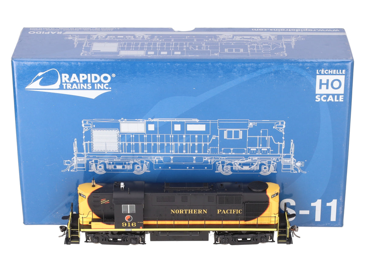 Rapido Trains 31583 HO Scale NP Alco RS-11 Diesel Locomotive #916 w/ DCC/Sound LN/Box
