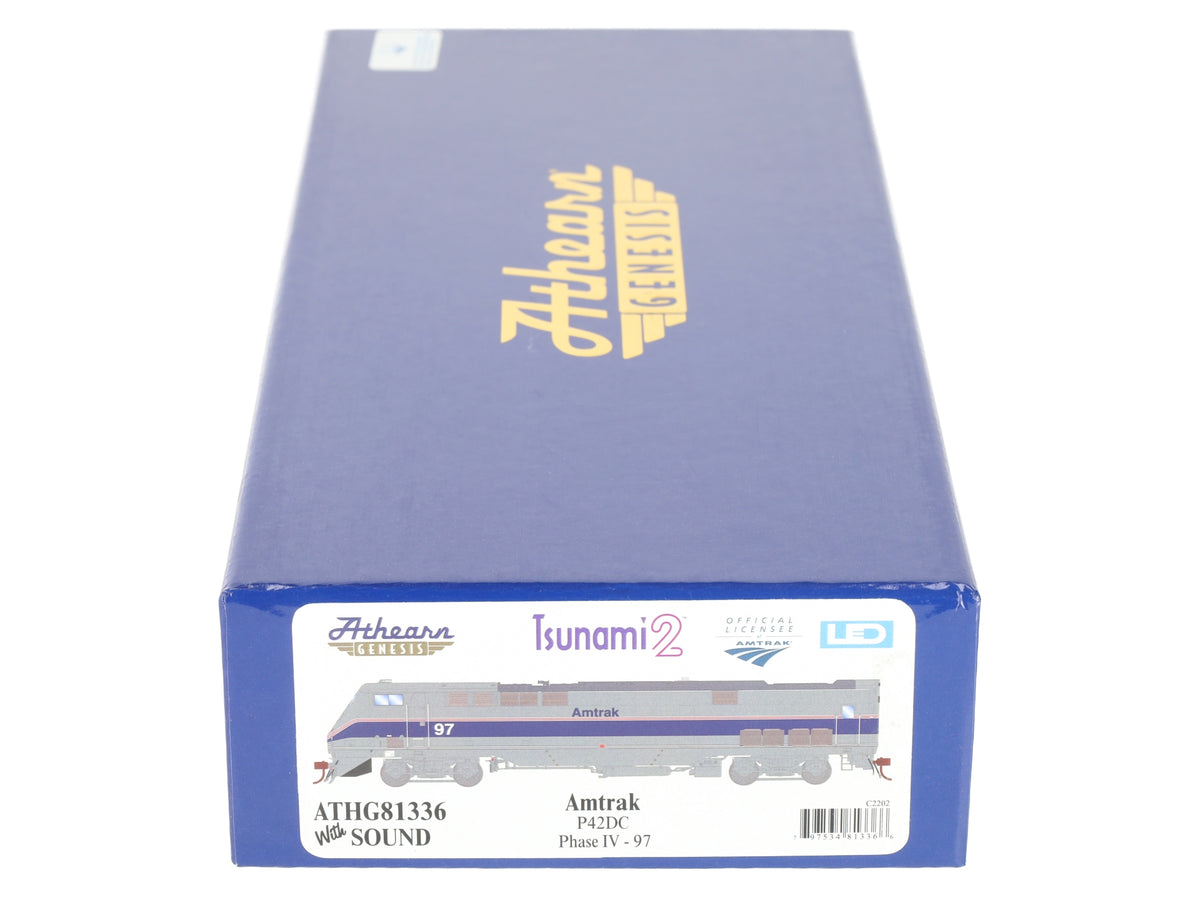 Athearn G81336 HO Scale Amtrak P42DC Phase IV Diesel Locomotive #97 w/DCC LN/Box