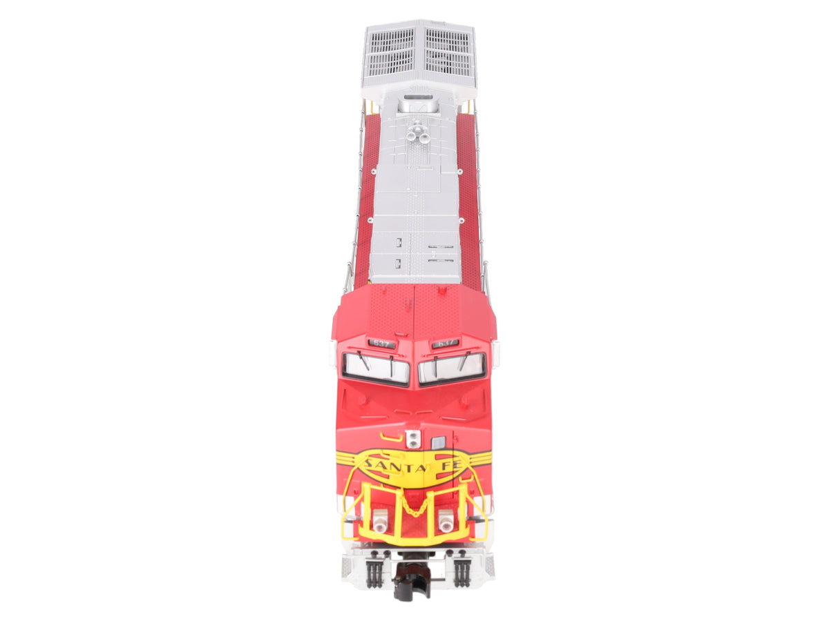 MTH 20-2431-1 O Gauge Santa Fe Dash-9 Diesel Locomotive #637 w/PS2 LN/Box