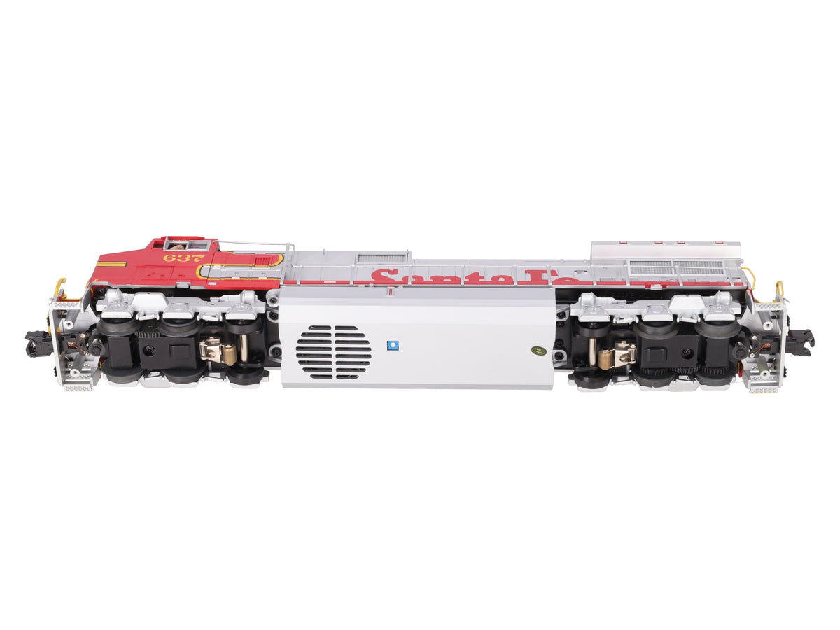 MTH 20-2431-1 O Gauge Santa Fe Dash-9 Diesel Locomotive #637 w/PS2 LN/Box