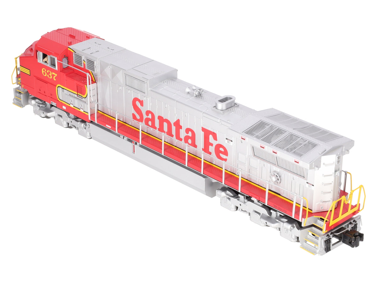 MTH 20-2431-1 O Gauge Santa Fe Dash-9 Diesel Locomotive #637 w/PS2 LN/Box