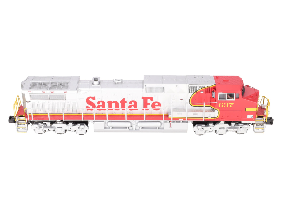 MTH 20-2431-1 O Gauge Santa Fe Dash-9 Diesel Locomotive #637 w/PS2 LN/Box