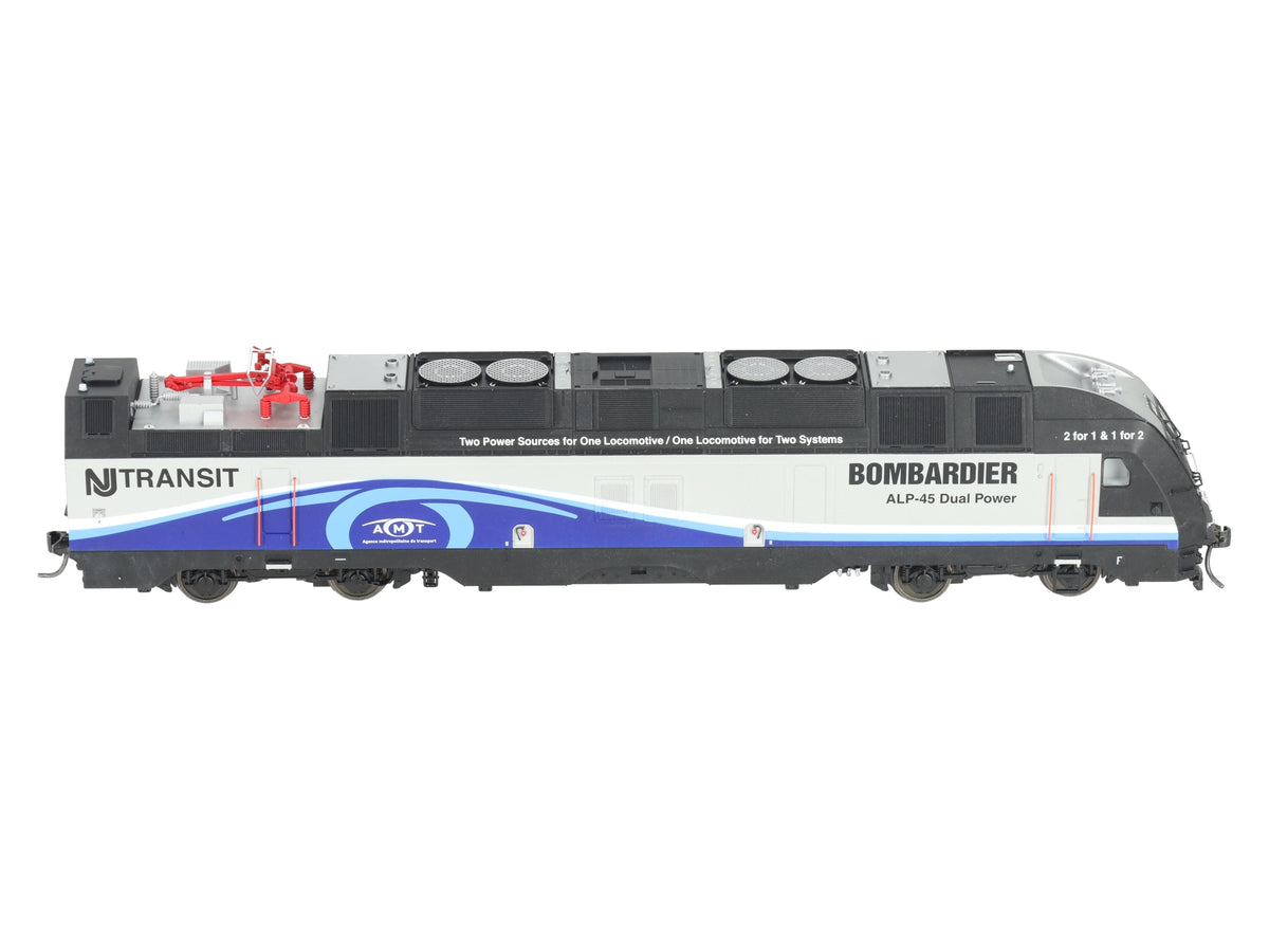 Atlas 10002669 HO Bombardier Demonstrator Gold ALP-45DP Locomotive #4500 EX/Box