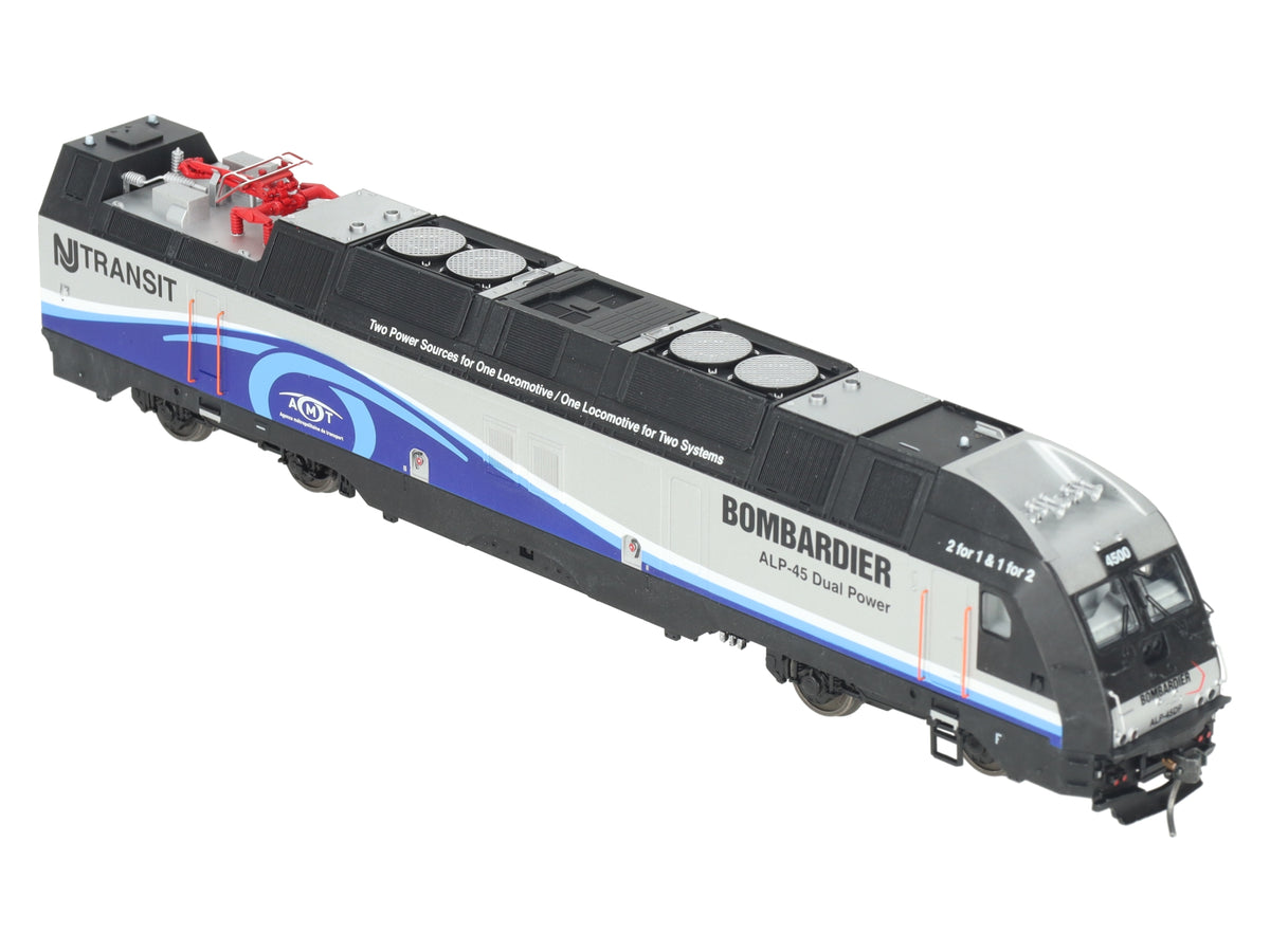 Atlas 10002669 HO Bombardier Demonstrator Gold ALP-45DP Locomotive #4500 EX/Box