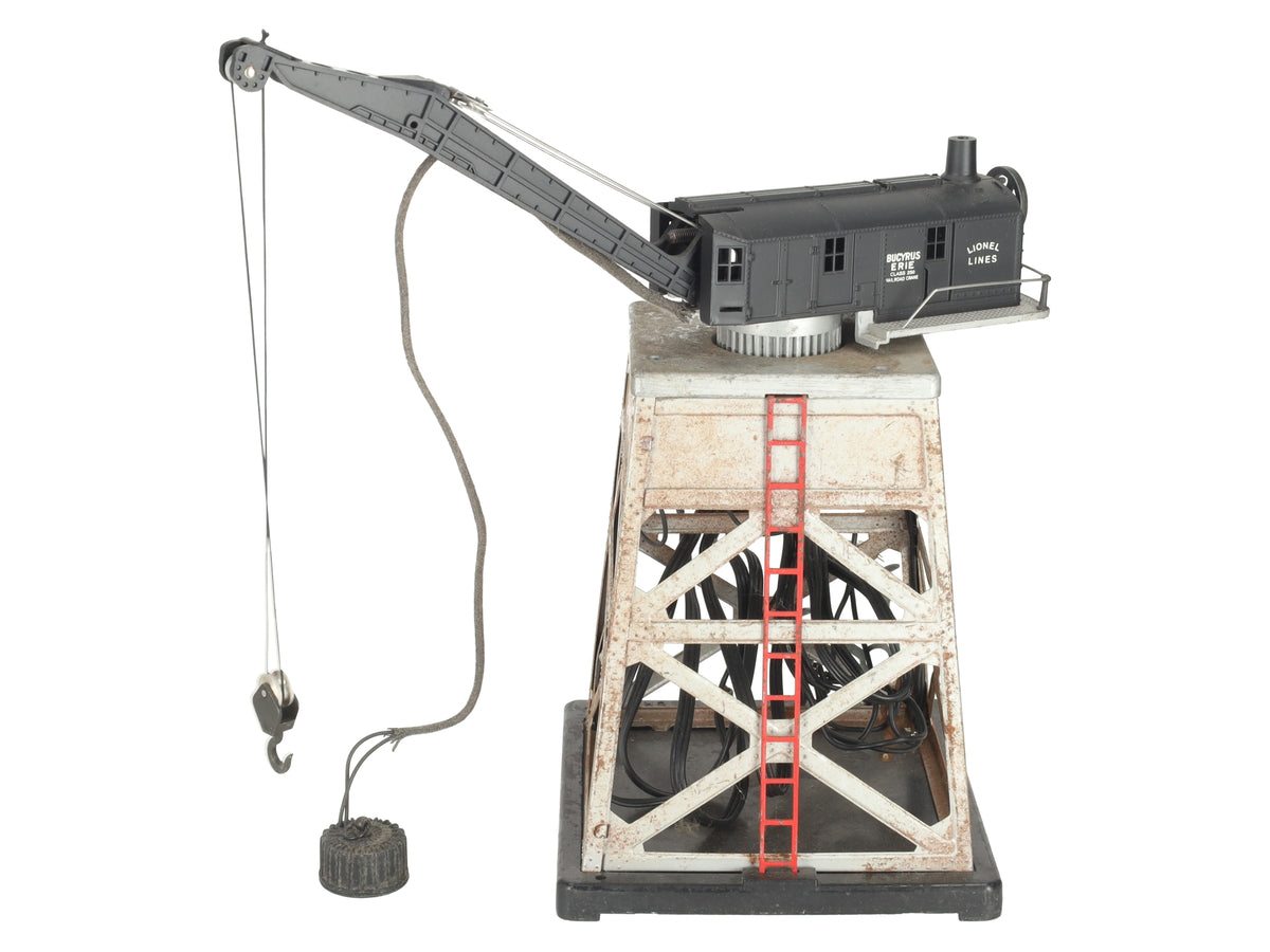 Lionel 182 Vintage O Gantry Crane w/Black Smoke Stack