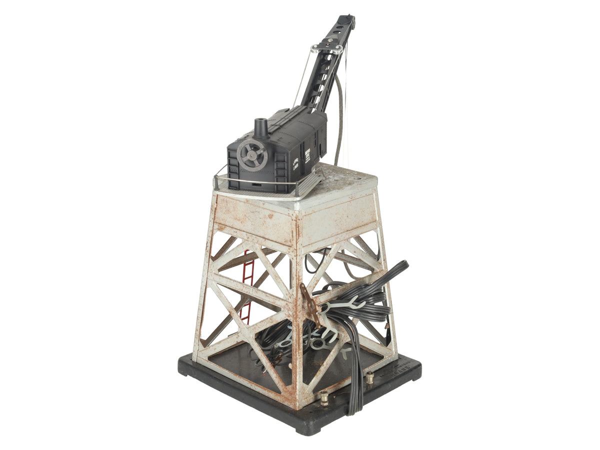 Lionel 182 Vintage O Gantry Crane w/Black Smoke Stack