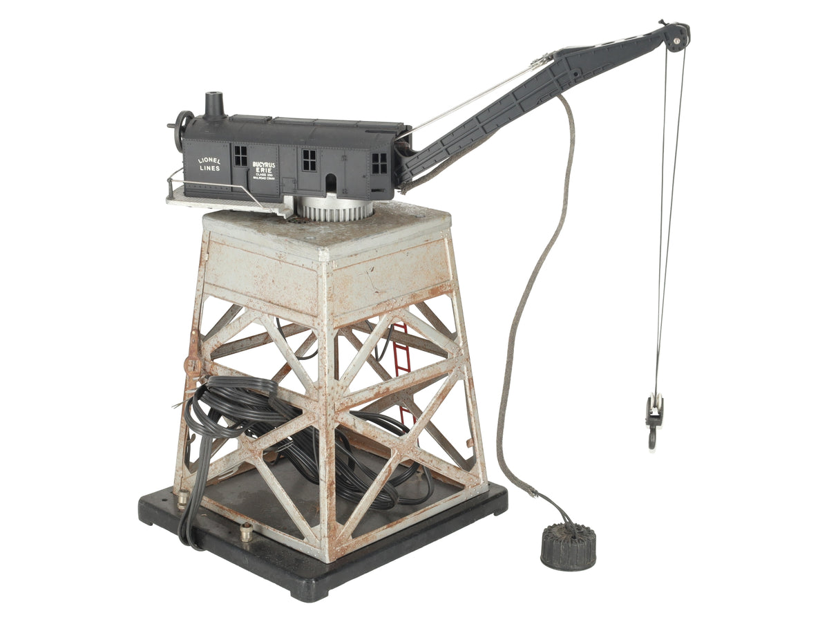 Lionel 182 Vintage O Gantry Crane w/Black Smoke Stack