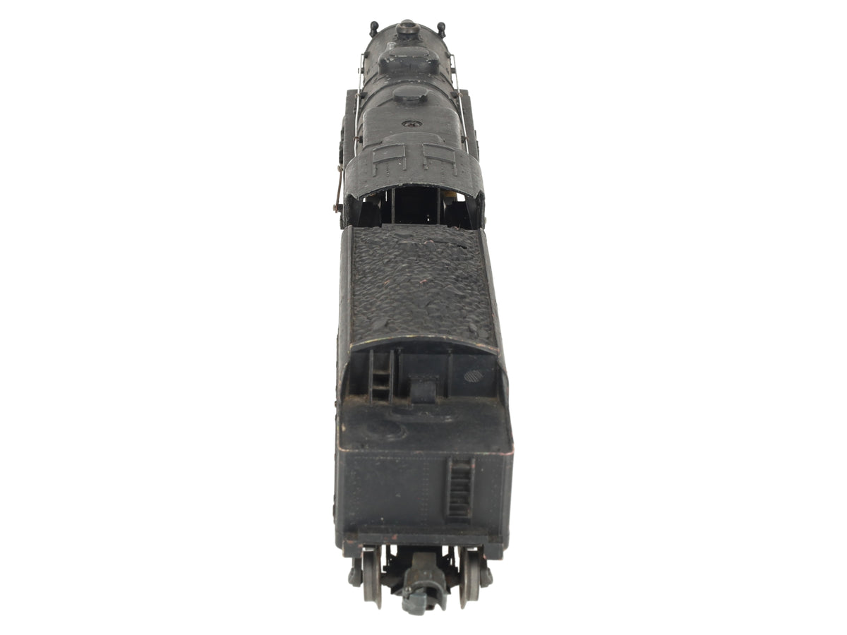 Lionel 2035 Vintage O 2-6-4 Diecast Postwar Steam Locomotive with 6466W Tender VG
