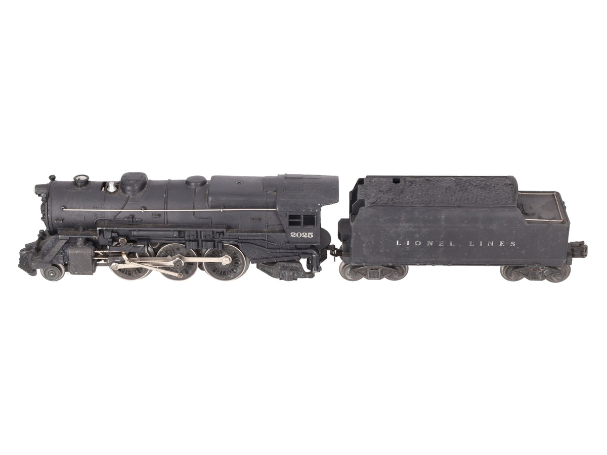 Lionel 2025 Vintage O 2-6-2 Diecast Steam Locomotive & 6466WX Tender VG