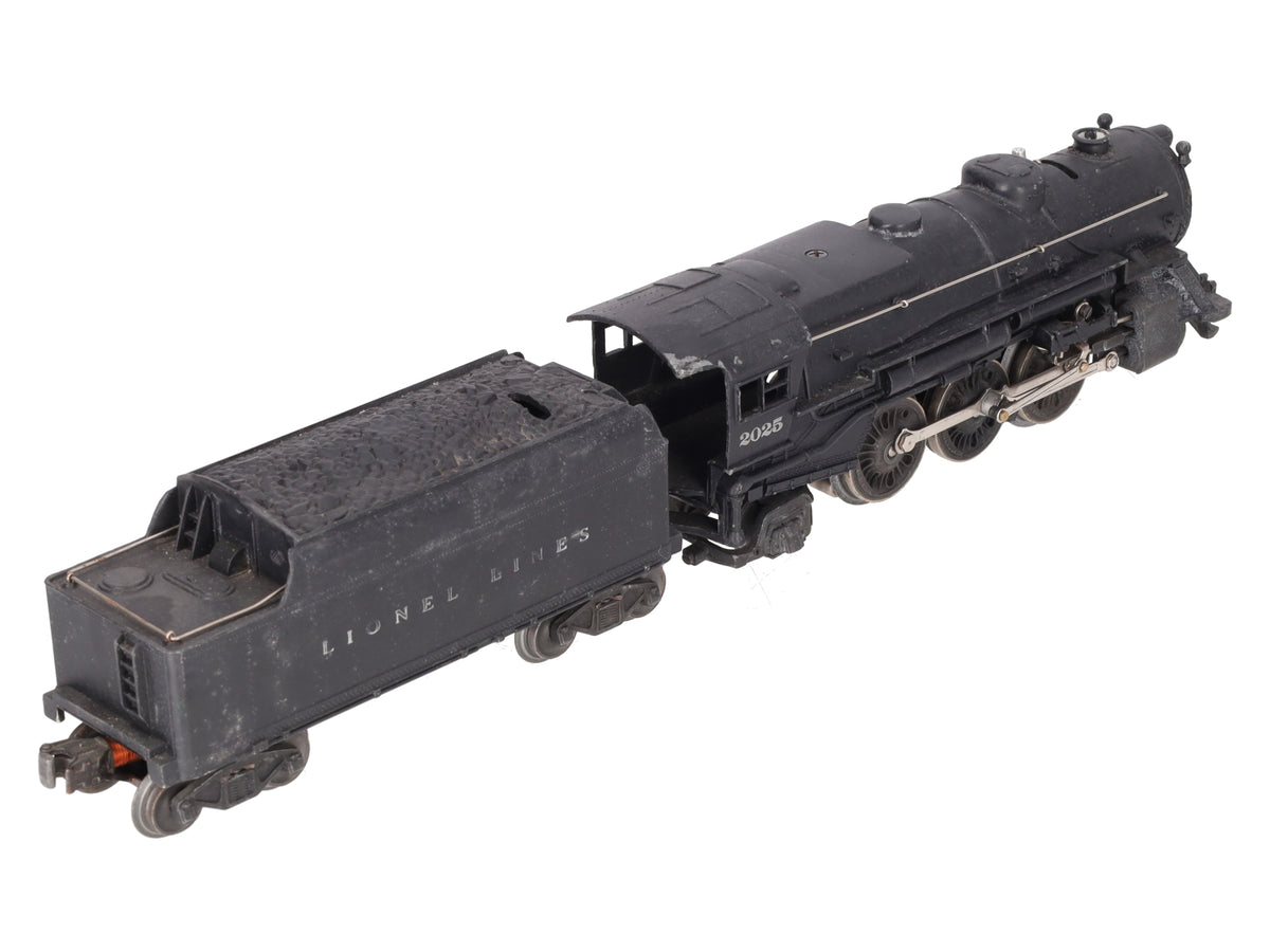 Lionel 2025 Vintage O 2-6-2 Diecast Steam Locomotive & 6466WX Tender VG
