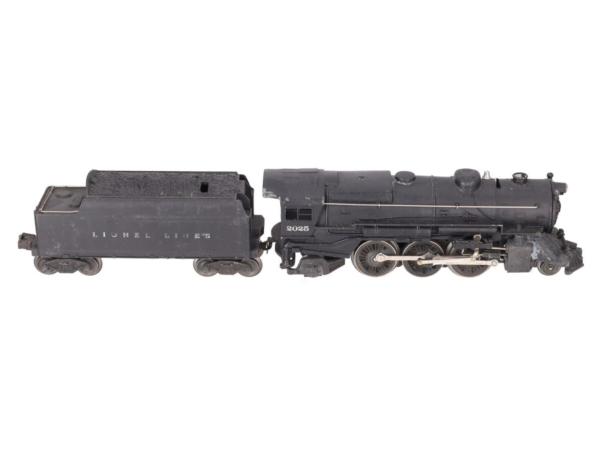 Lionel 2025 Vintage O 2-6-2 Diecast Steam Locomotive & 6466WX Tender VG