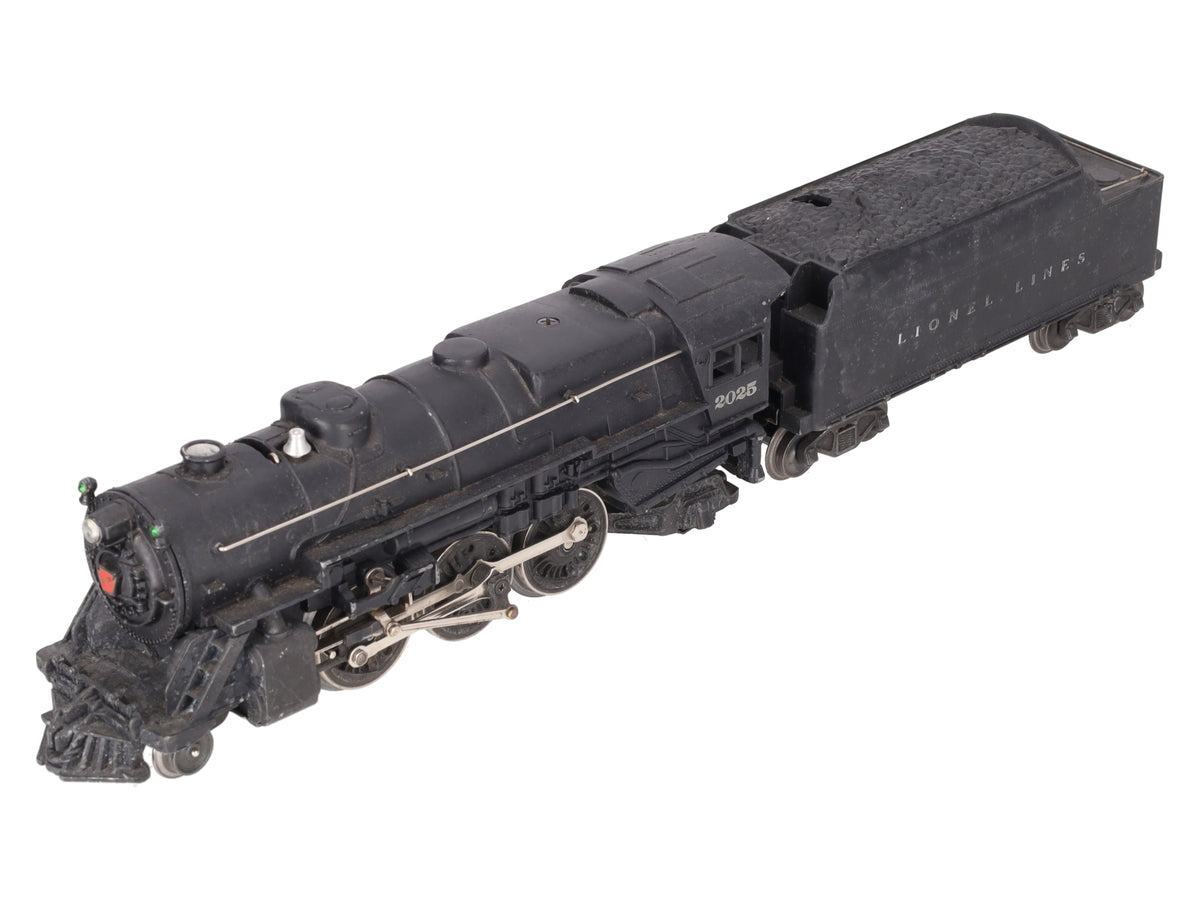 Lionel 2025 Vintage O 2-6-2 Diecast Steam Locomotive & 6466WX Tender VG