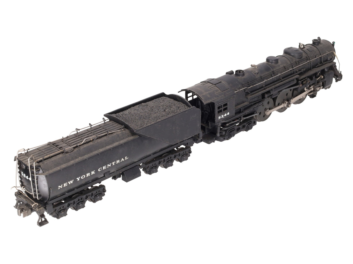 MTH 20-3323-1 O New York Central 4-6-4 J-1e PT Hudson Steam Engine w/PS2 #5344 VG
