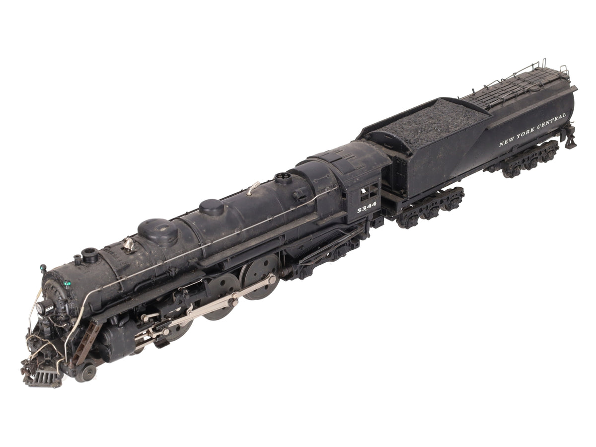 MTH 20-3323-1 O New York Central 4-6-4 J-1e PT Hudson Steam Engine w/PS2 #5344 VG