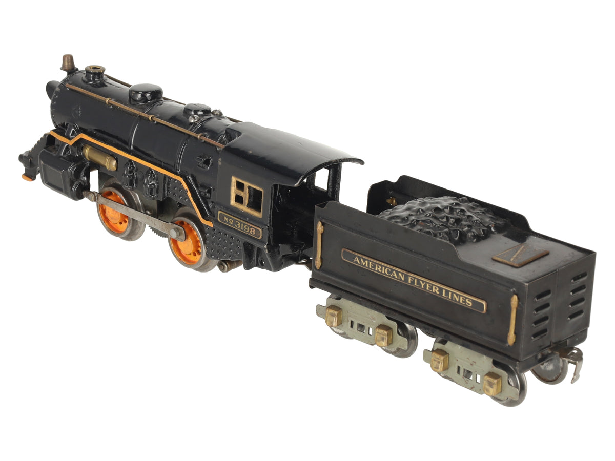 American Flyer 3198 Vintage O 0-4-0 Steam Locomotive & Tender