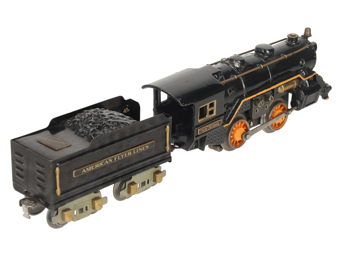 American Flyer 3198 Vintage O 0-4-0 Steam Locomotive & Tender