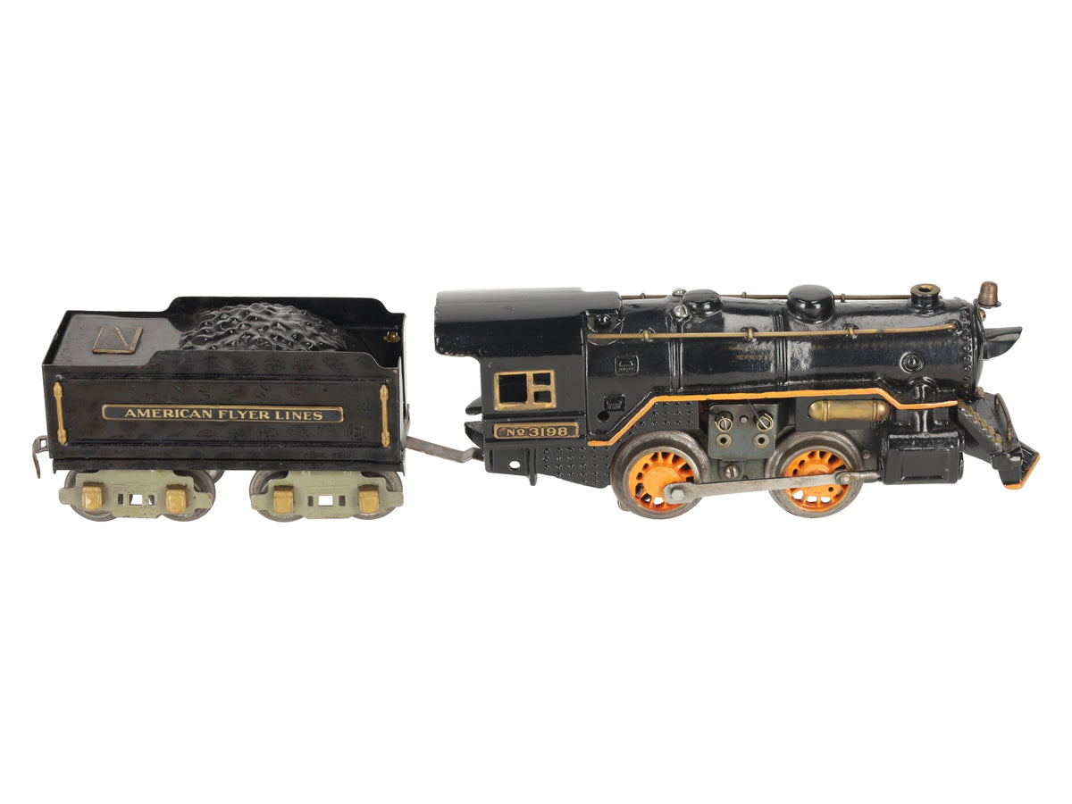 American Flyer 3198 Vintage O 0-4-0 Steam Locomotive & Tender