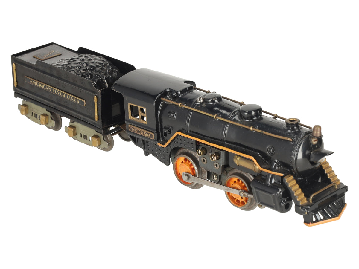 American Flyer 3198 Vintage O 0-4-0 Steam Locomotive & Tender