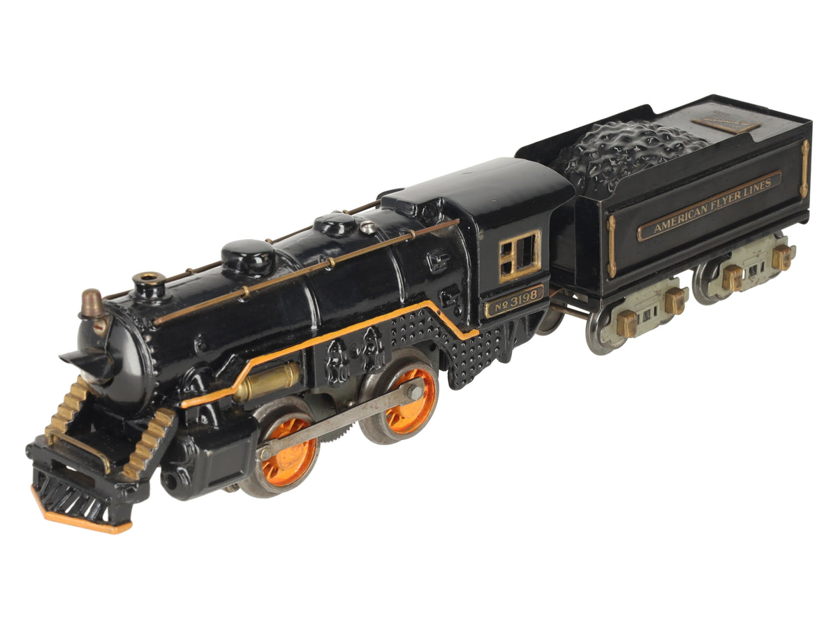 American Flyer 3198 Vintage O 0-4-0 Steam Locomotive & Tender