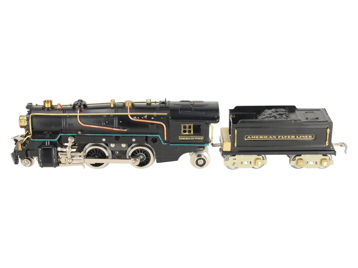 American Flyer 3307 Vintage O Prewar Diecast Steam Locomotive