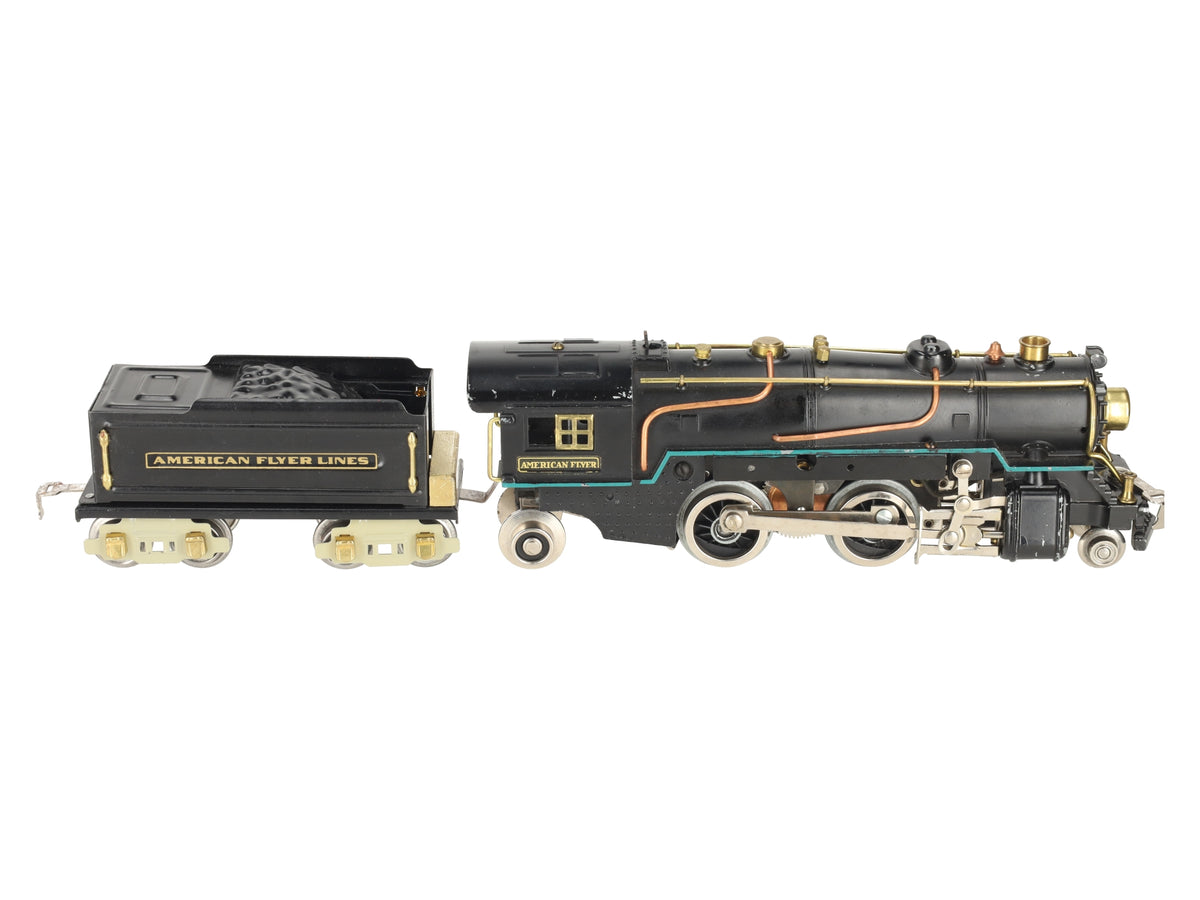 American Flyer 3307 Vintage O Prewar Diecast Steam Locomotive