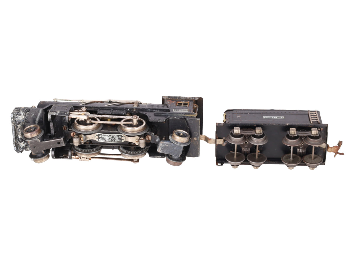 Lionel 261E Vintage O Prewar 2-4-2 Steam Locomotive & Tender