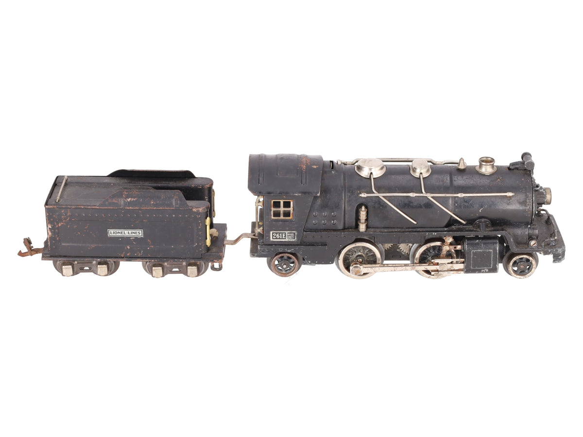 Lionel 261E Vintage O Prewar 2-4-2 Steam Locomotive & Tender