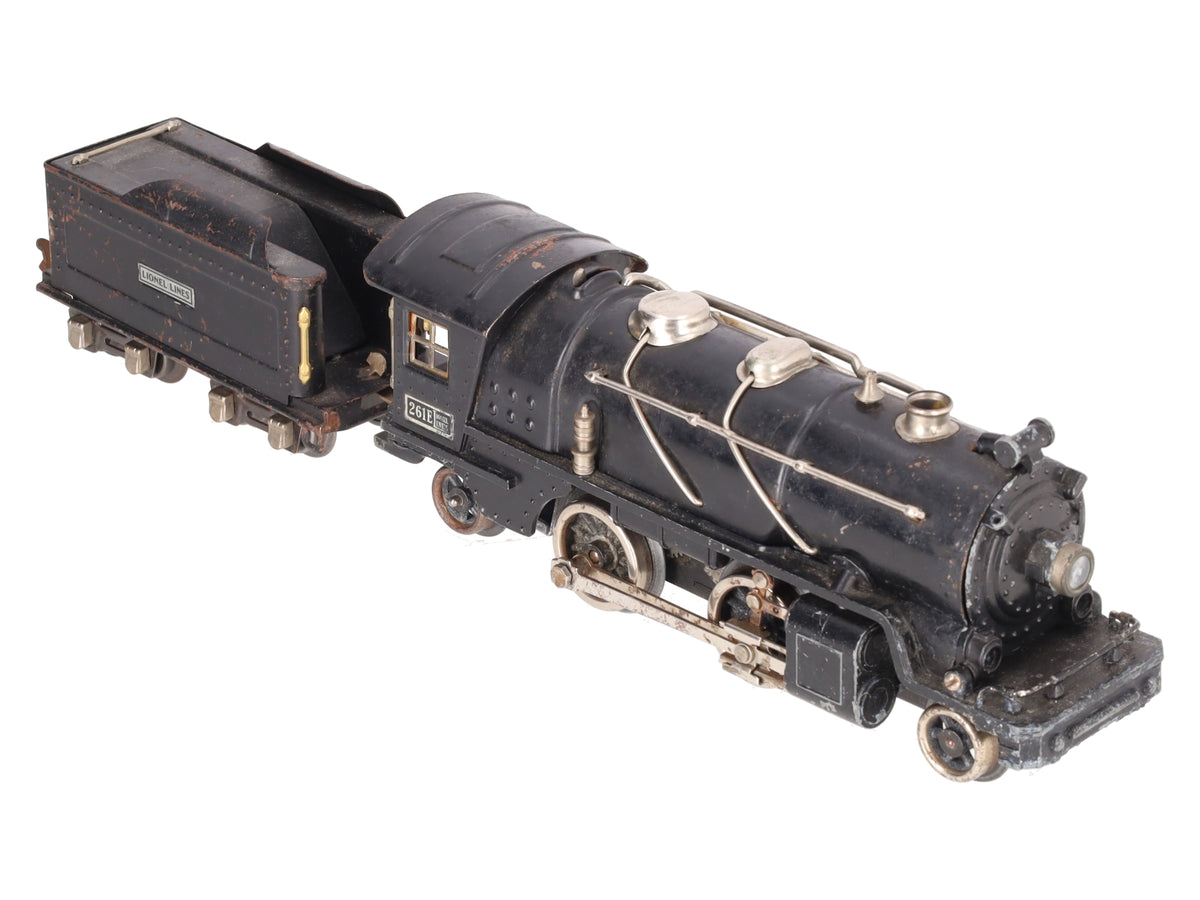 Lionel 261E Vintage O Prewar 2-4-2 Steam Locomotive & Tender