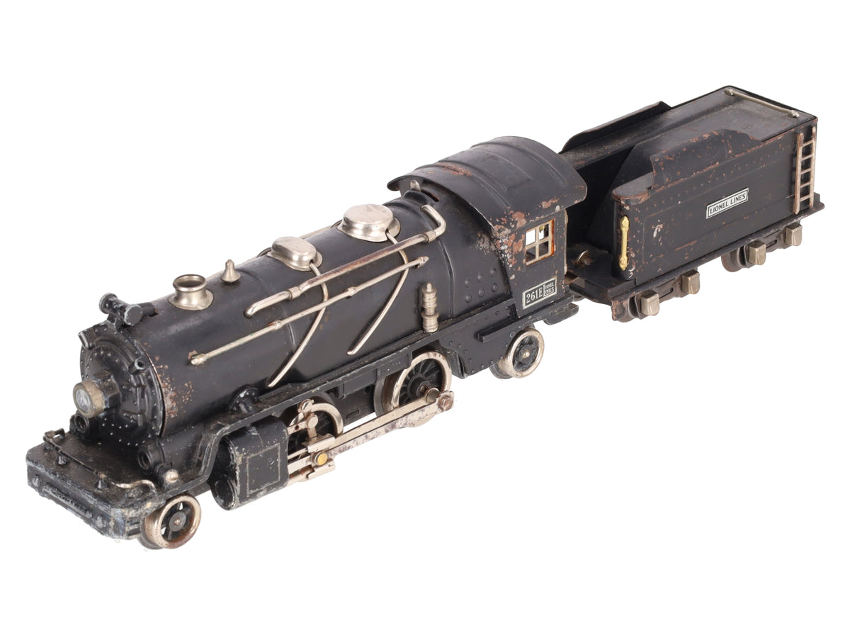 Lionel 261E Vintage O Prewar 2-4-2 Steam Locomotive & Tender