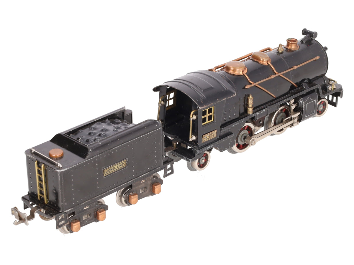 Lionel 262 Vintage O Prewar 2-4-2 Steam Locomotive & 262T Tender