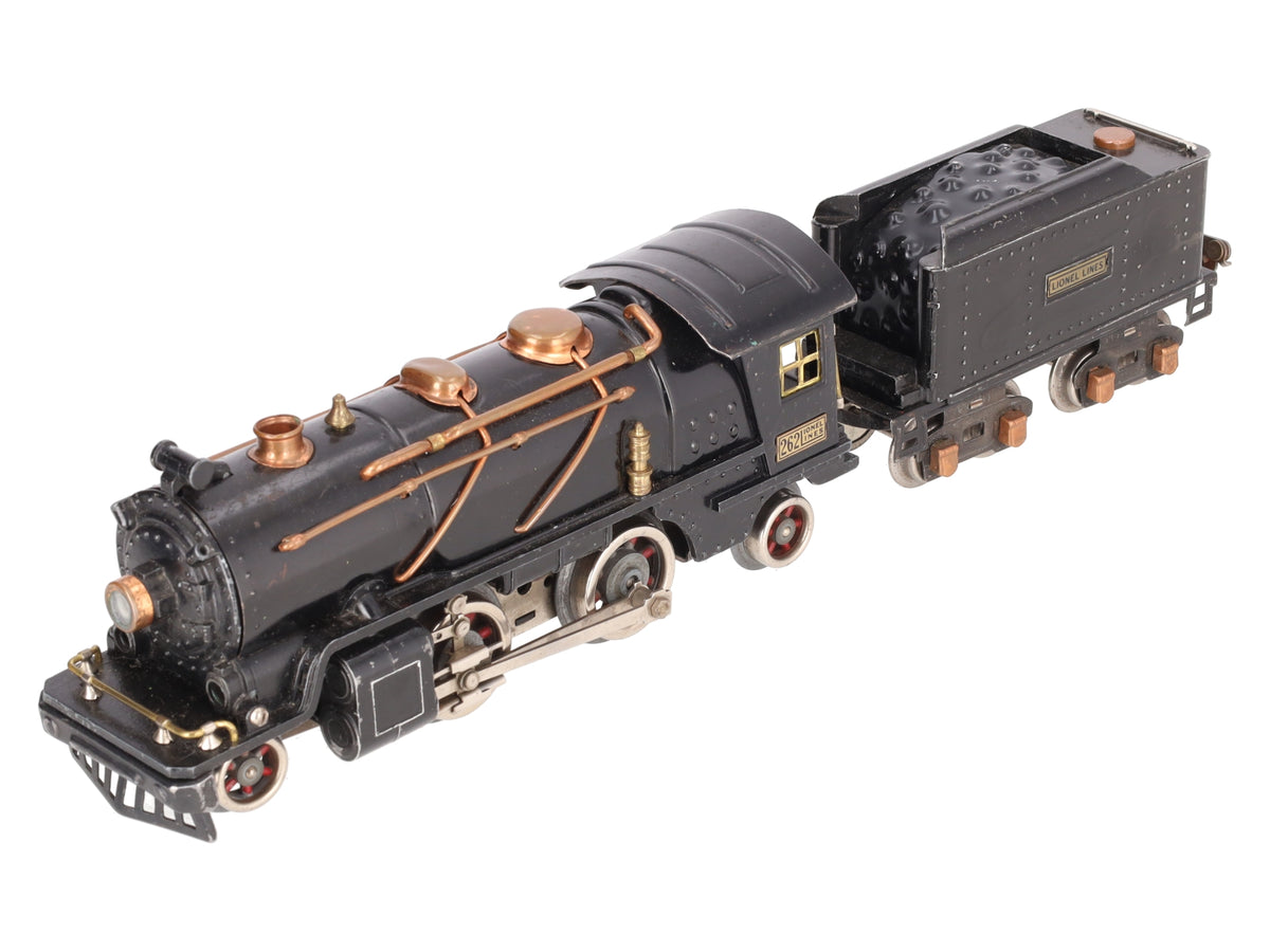 Lionel 262 Vintage O Prewar 2-4-2 Steam Locomotive & 262T Tender