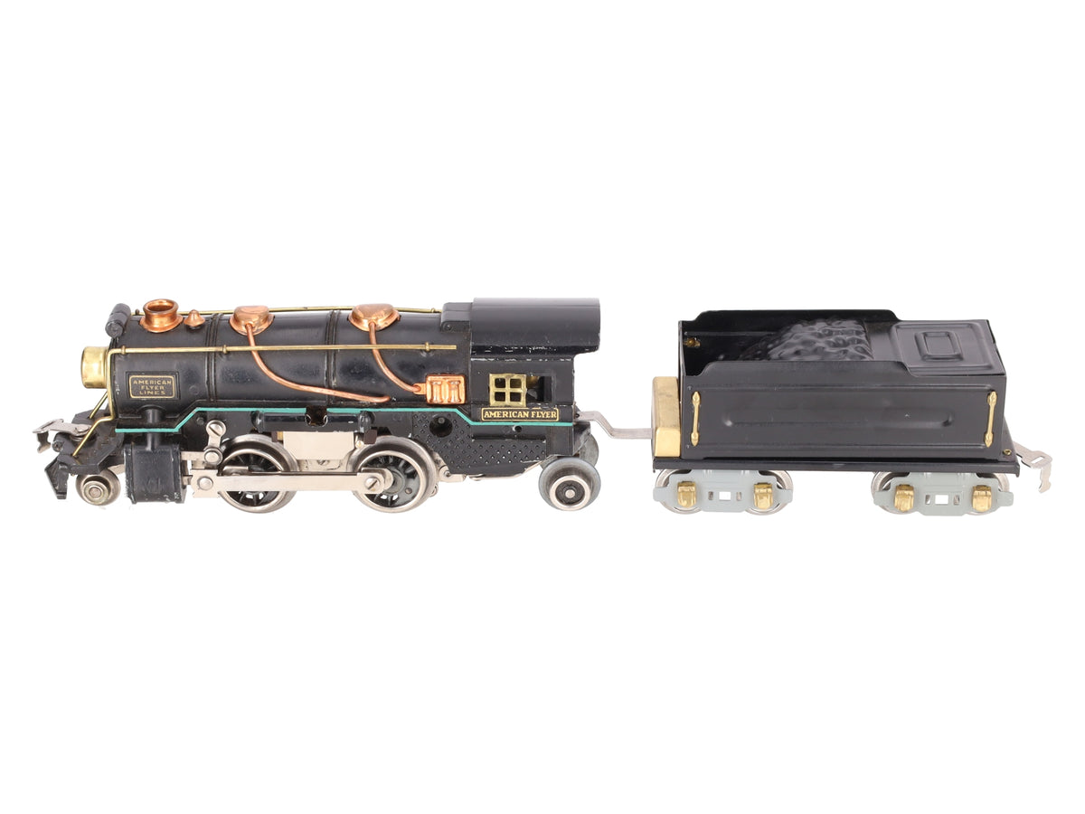 American Flyer 3307 Vintage O Prewar Diecast Steam Locomotive