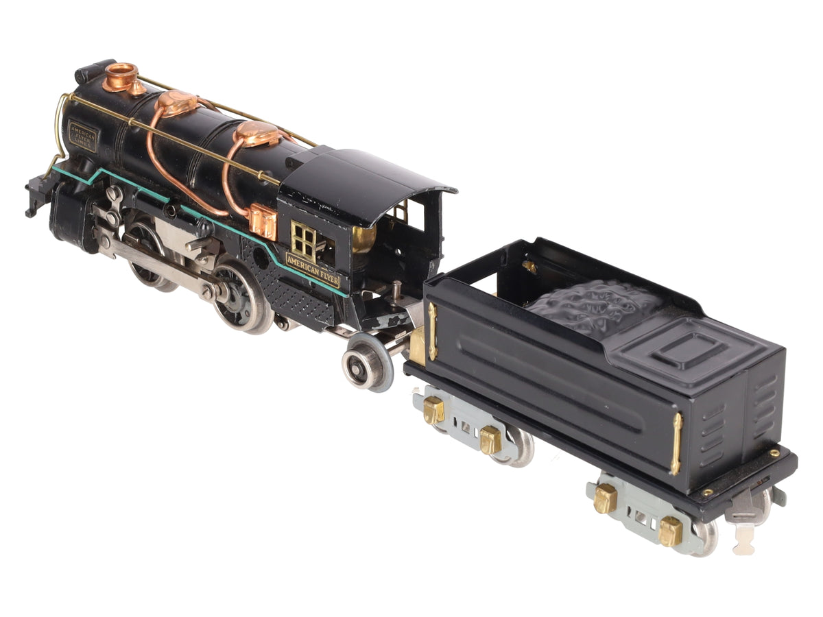 American Flyer 3307 Vintage O Prewar Diecast Steam Locomotive