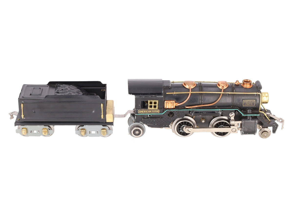 American Flyer 3307 Vintage O Prewar Diecast Steam Locomotive
