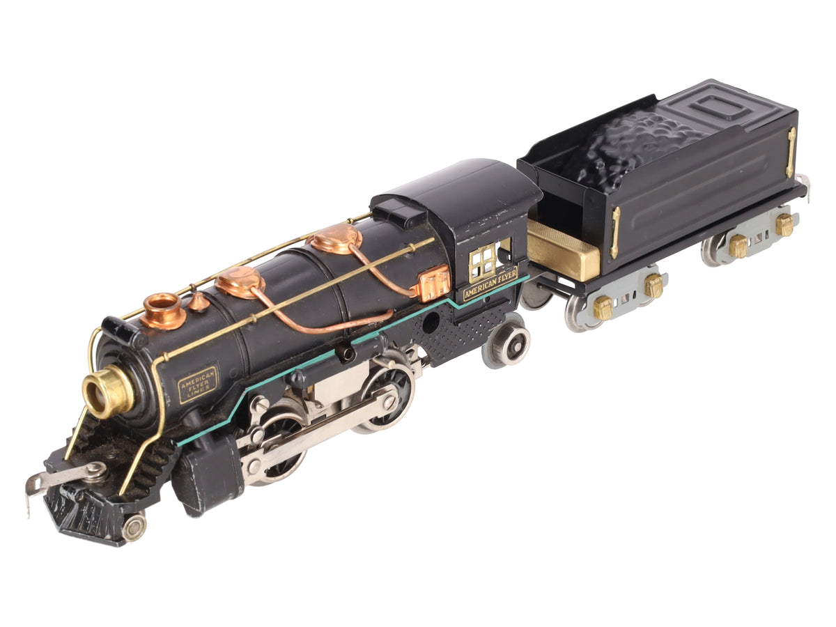 American Flyer 3307 Vintage O Prewar Diecast Steam Locomotive