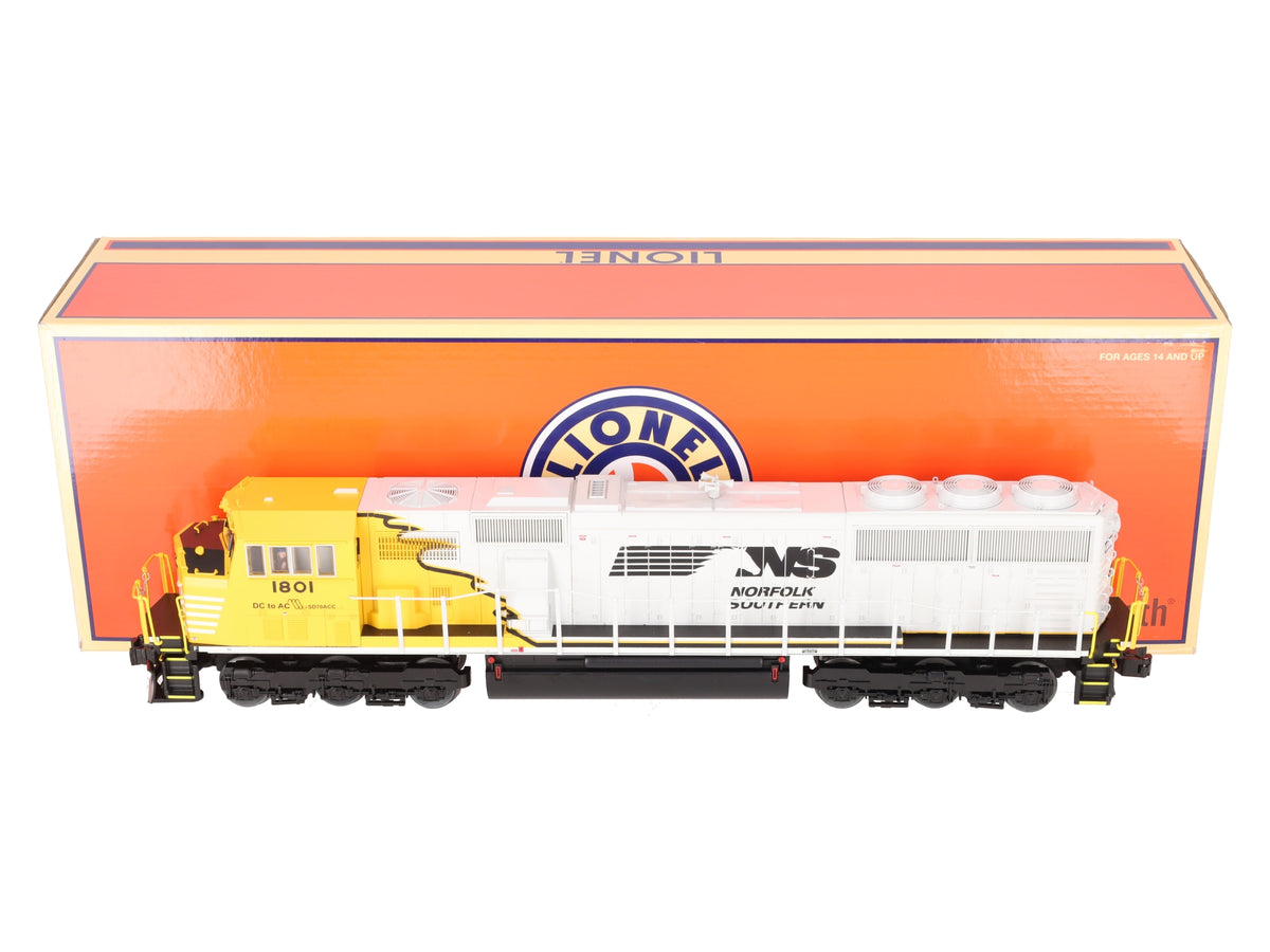 Lionel 2233062 O Gauge BTO Norfolk Southern SD70MAC Diesel Locomotive #1801/LCS EX/Box