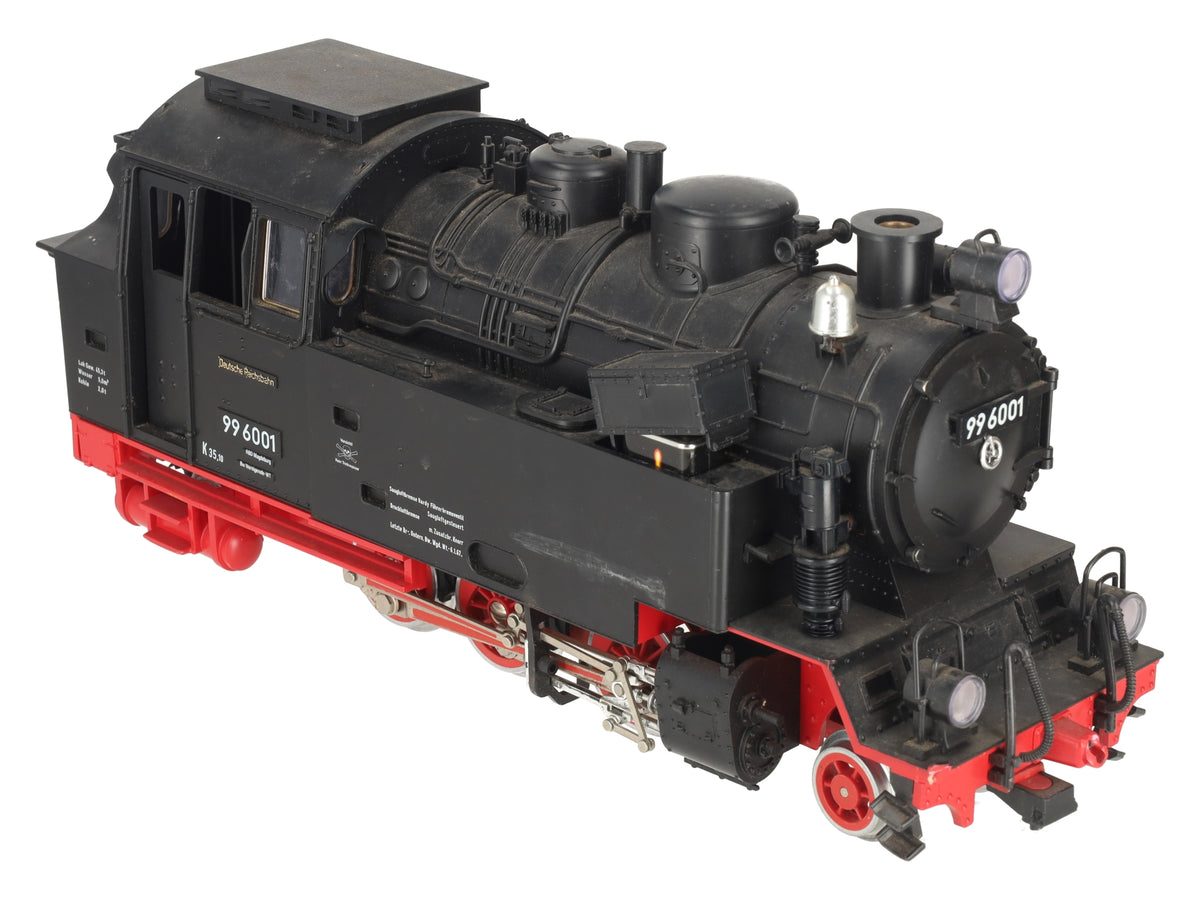 LGB 2080S G Scale 2-6-2 Powered Tank Steam Locomotive w/Sound #99 6001
