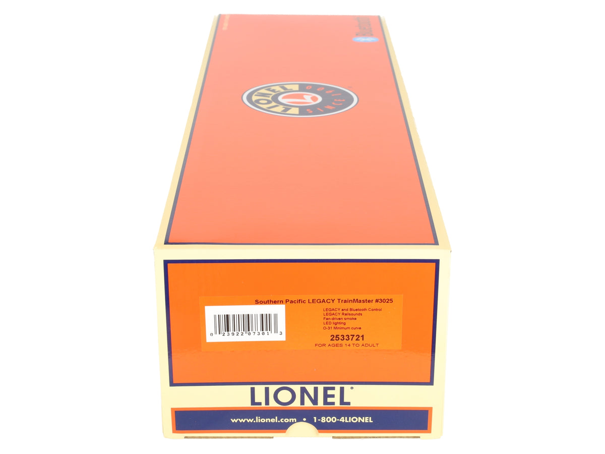 Lionel 2533721 O Southern Pacific Legacy Trainmaster Diesel Locomotive LN/Box