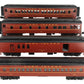 MTH 30-69382 O Gauge RailKing Long Island 4-Car 60’ Madison Passenger Set NIB