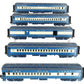 MTH 20-4021 O Gauge Jersey Central 70' Madison Passenger Car Set (Set of 5) VG