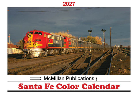 McMillan Publishing SF27 2027 Santa Fe Color Calendar